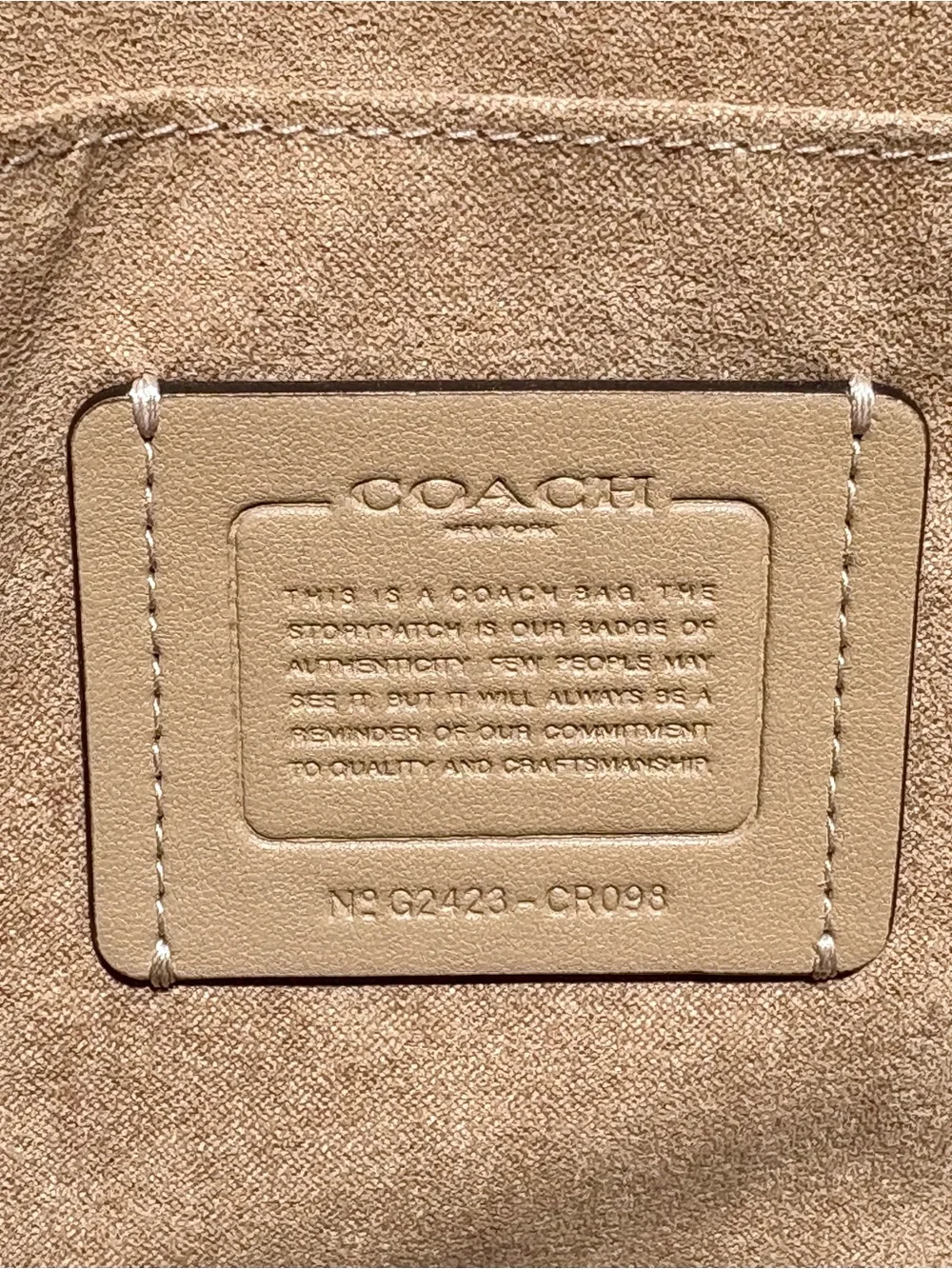 COACH Pace Messenger Bag In Chalk White CR098
